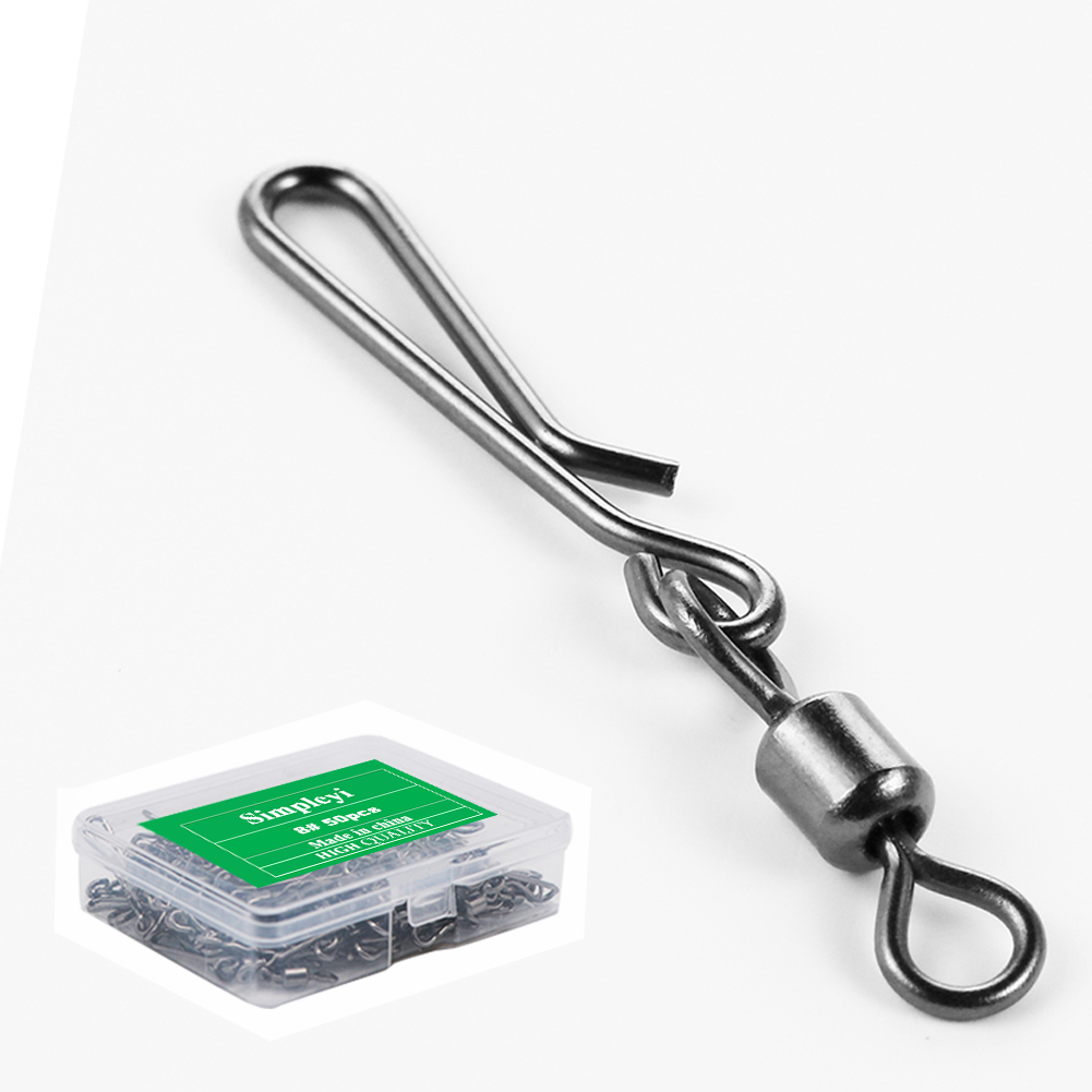 Carp Fishing Tackle - Anzuelos de pesca giratorios con enganche