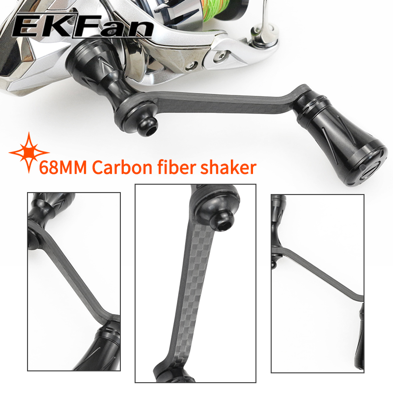 EKfan Manivela de Fibra de Car - Spinning Reel reseña y precio