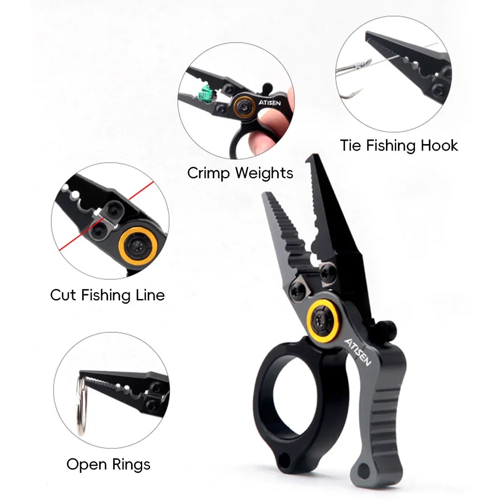 Alicates de pesca de tamaño Mi - Fishing Equipment Amazon reseña y precio